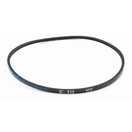 D&D 3L340 FHP V-Belt, 34 in Outside Length, 3/8 in Top Width, 7/32 in Thickness, 1 Ribs 3L340